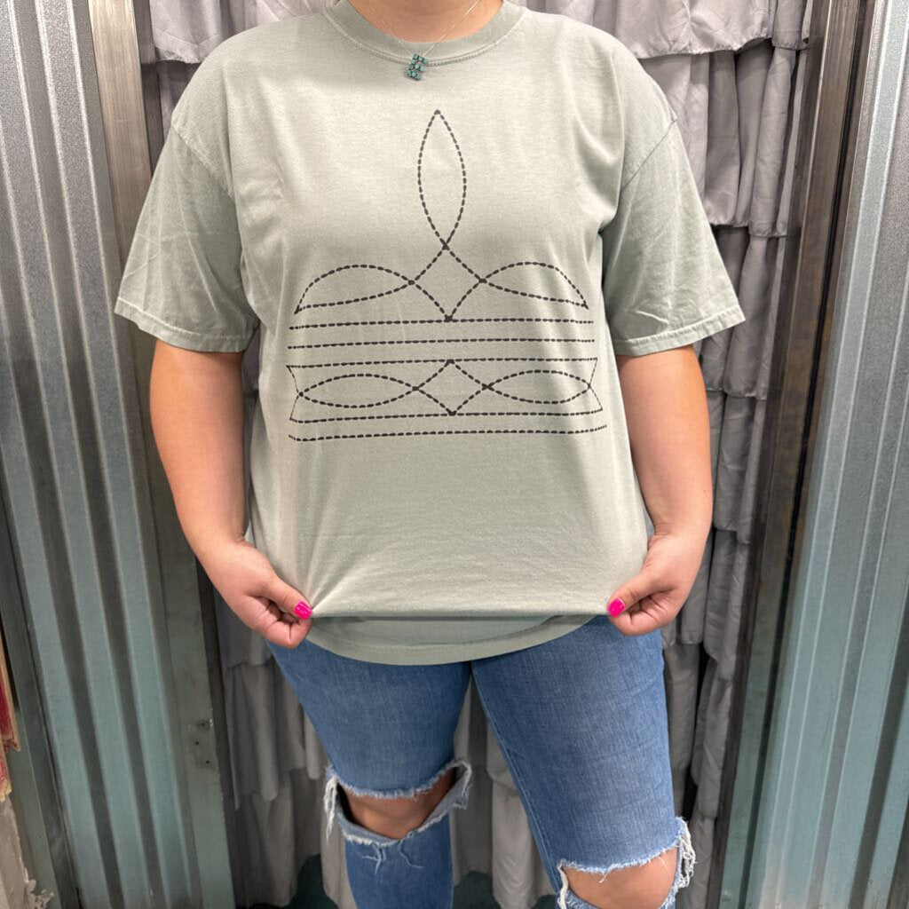Boot Stitch Tshirt