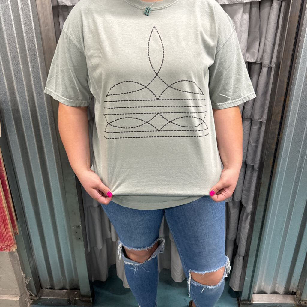 Boot Stitch Tshirt