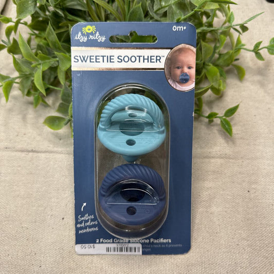 Blue Cable Soother Pacifier