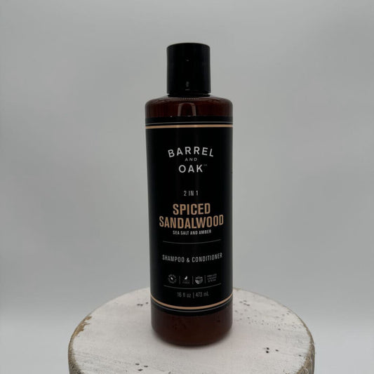Barrel & Oak Spiced Sandalwood Shampoo & Conditioner