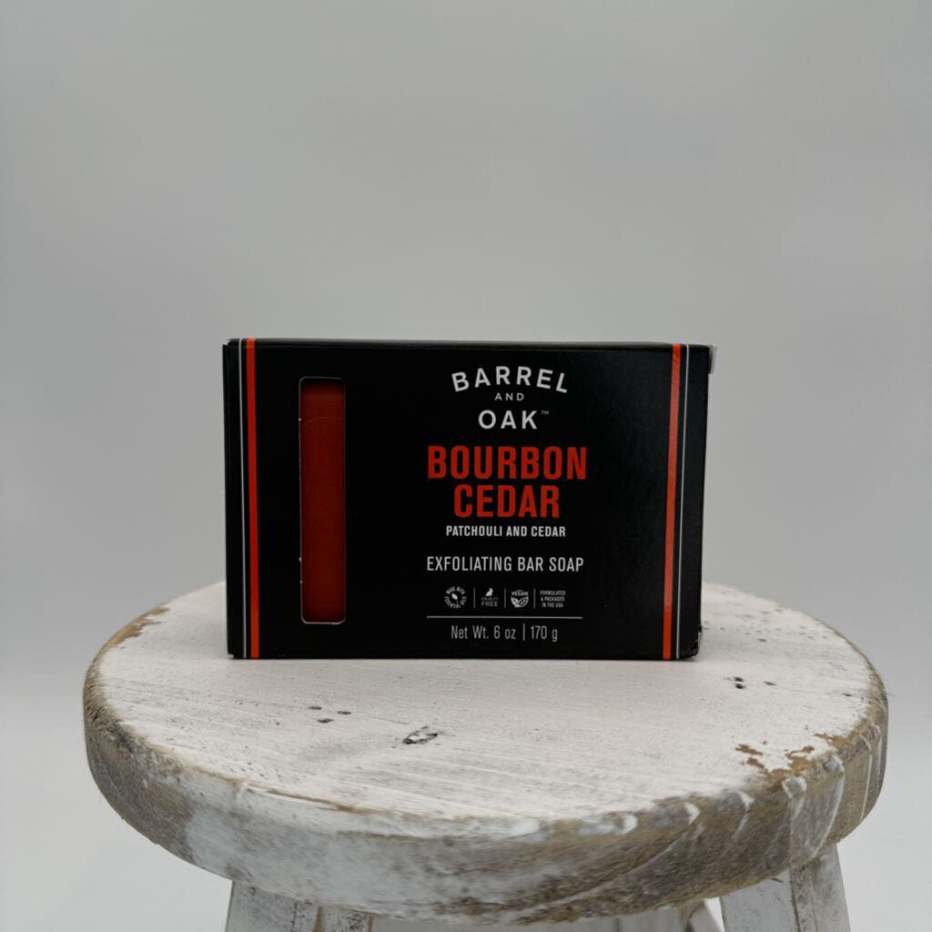 Barrel & Oak Bourbon Cedar Soap