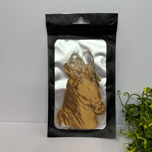 Horse Car Freshener - Happy Man