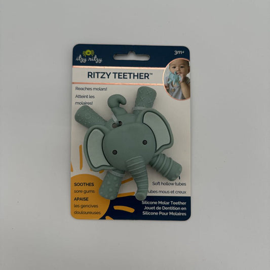 ritzy teether- elephant