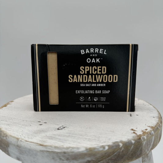 Barrel & Oak Spiced Sandalwood Soap