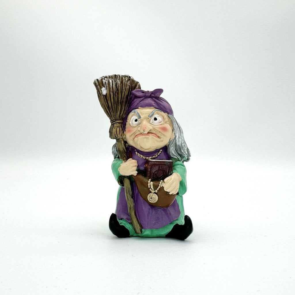 Mini-Witch-With-Broom-Stick-&-Book