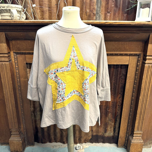 Hand Sewn Star Quarter Sleeve